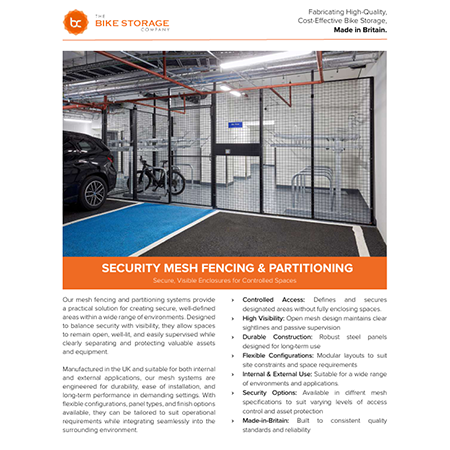 Security Mesh Fencing & Partitioning Mini Brochure