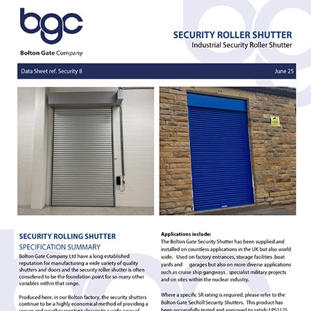 Security Roller Shutter|June 25