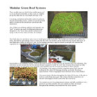 Modular Green Roof Systems Technical Data