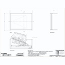 Premier Loft Ladders 750 x 525 Supreme Standard - CAD Drawing