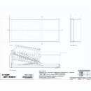 Premier Loft Ladders 1300x525 supreme standard - CAD Drawing