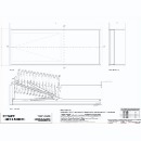 Premier Loft Ladders 1400x525 supreme standard - CAD Drawing