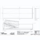 Premier Loft Ladders 1600x525 supreme standard - CAD Drawing