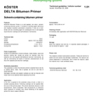 Koster Bitumen Primer