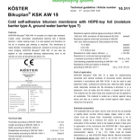 Koster Bikuplan® KSK SY 15