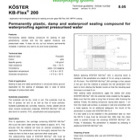 Koster KB-Flex 200