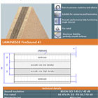 Laminesse FireSound 41 Data Sheet