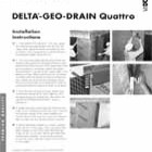 Geo-Drain Quattro Installation