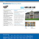 Bradstone Masonry block