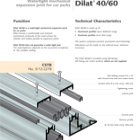 Dilat Catalogue - Car park expansion joint systems