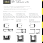 IGU - In-Ground Units Technical Data