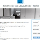 Toilet Cubicle Size & Layout Guide – Toolkit