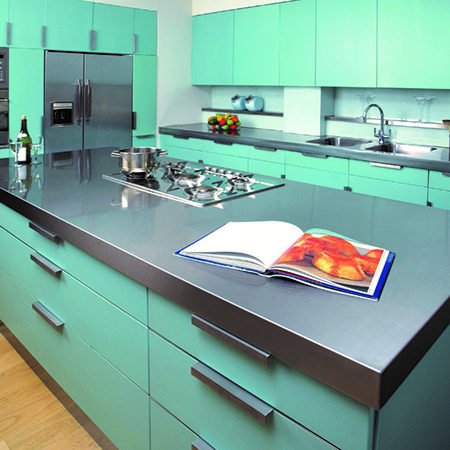 Contemporary Stainless Steel Worktops Stand The Test Of Time
