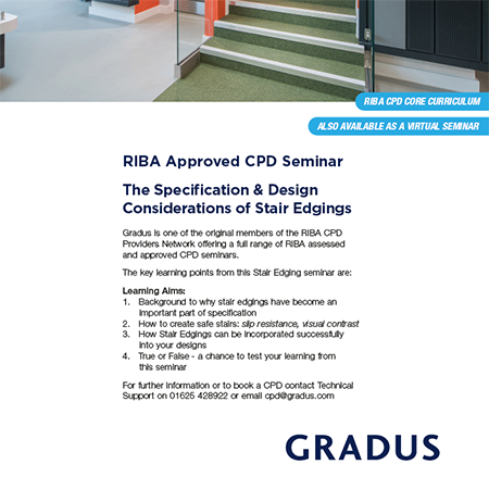 Gradus CPD Flyer - Stair Edging