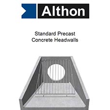 Standard Precast Concrete Headwalls