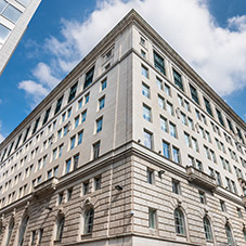 New Clement replacement steel windows at Grade II* Listed Building in Liverpool