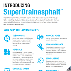 Introducing SuperDrainasphalt™