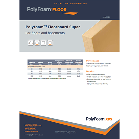 PolyfoamTM Floorboard Super