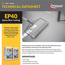 EP40 Epoxy Floor Coating Datasheet