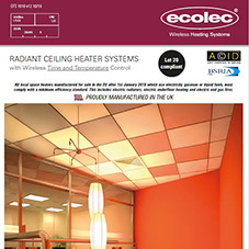 Radiant Ceiling Heater System