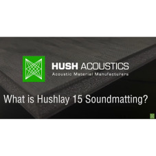 Hushlay 15 Soundmatting - a high performing acoustic flooring mat
