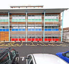 The Mavis Peart Building, front elevation