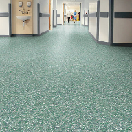 Heavy-duty vinyl safety floorings