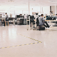 Static-control flooring