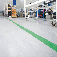 Static-control flooring