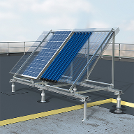Helial D aluminium support system for solar panels