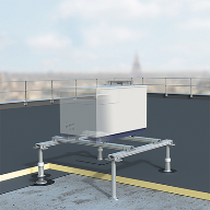 Sherpal aluminium supporting structure system for mechanical services equipment