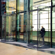 Crystal Tourniket Revolving Door