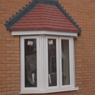 GRP Bay Window Roof Canopies: Design Freedom