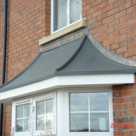 GRP Bay Window Roof Canopies: Design Freedom