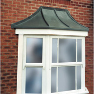 GRP Bay Window Roof Canopies: Design Freedom