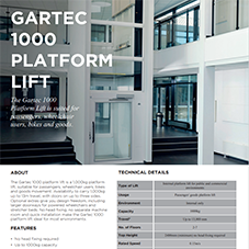 Gartec 1000 Platform Lift
