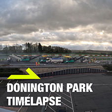 Resurfacing Donington Park - Timelapse