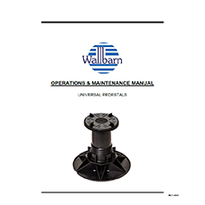 UNIVERSAL Pedestals - O&M Manual UNIVERSAL Pedestals - O&M Manual