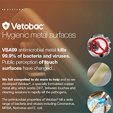 Vetobac: Hygienic Metal Surfaces