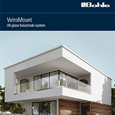 VetroMount: All-glass balustrade system