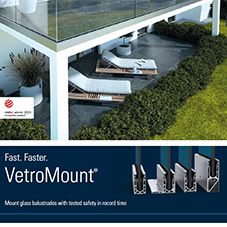 VetroMount: Quick, safe balustrade system