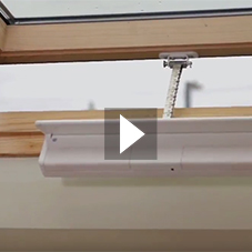 Solar powered automatic window control - hallway