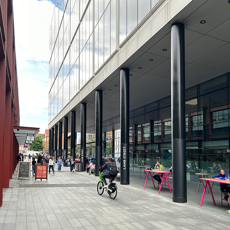 Pedestrian Grating for Redeveloped Lamb Street – Spitalfields Market