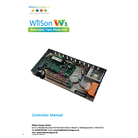 WilSon Energy Controller Manual