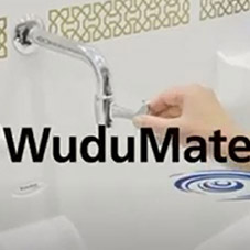 Performing Wudu with WuduMate Modular